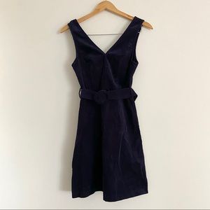 Brand new with tag corduroy blue dress